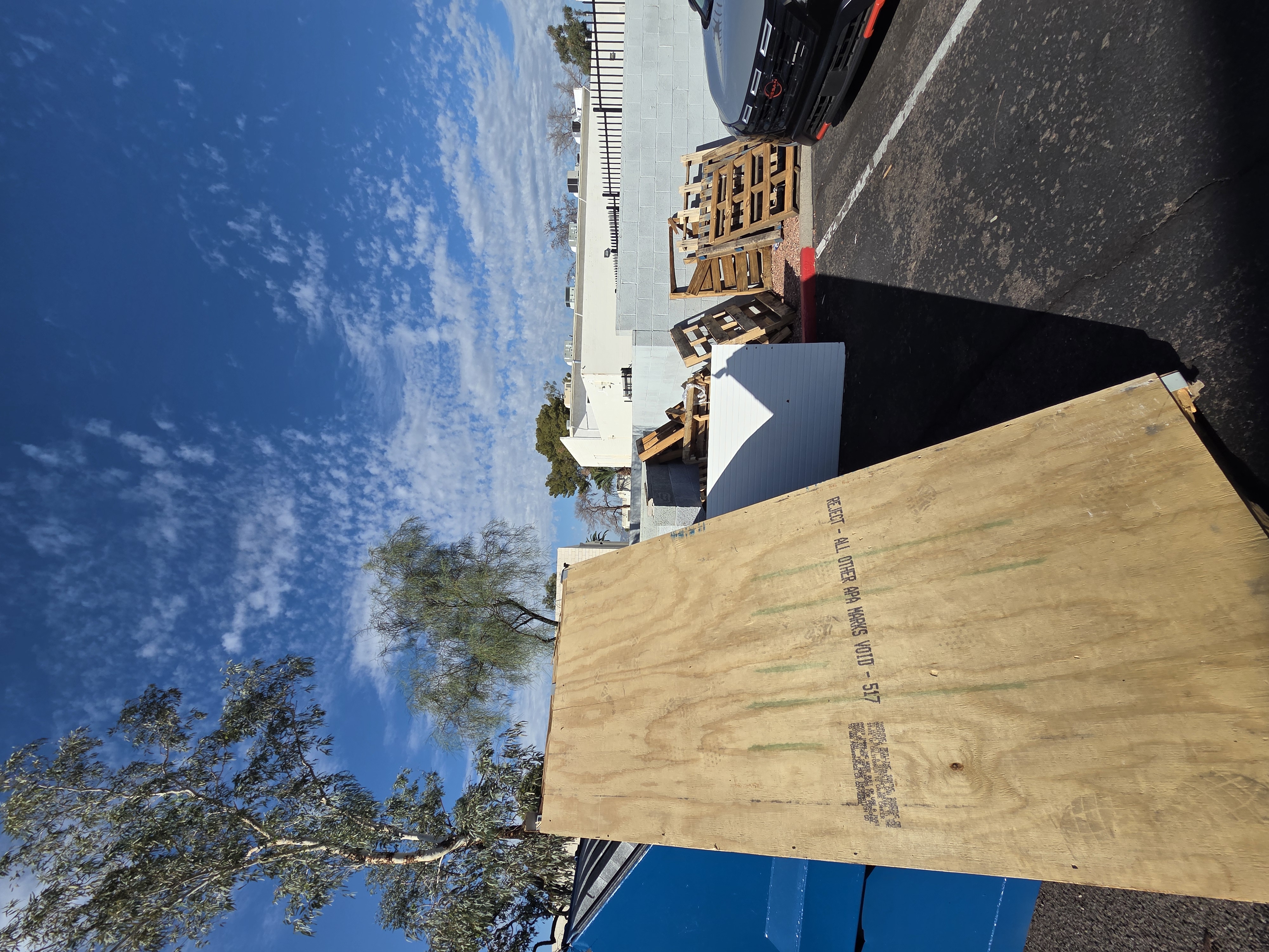 Completed junk removal job